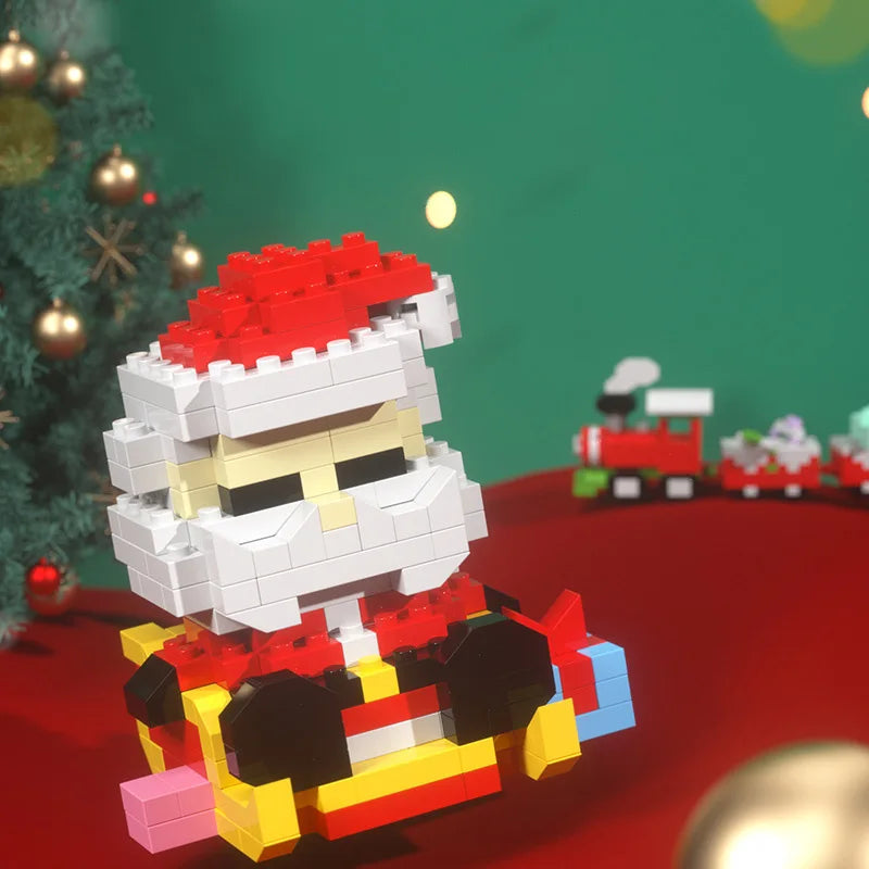 SnowBloom™ Christmas Micro Building Blocks – Gift Set