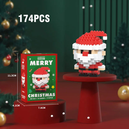 SnowBloom™ Christmas Micro Building Blocks – Gift Set
